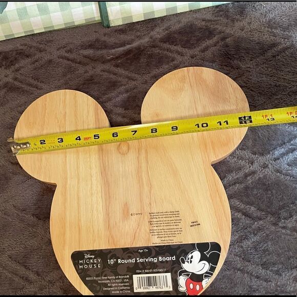 Disney Mickey Mouse wooden serving board NWT - Picture 6 of 8